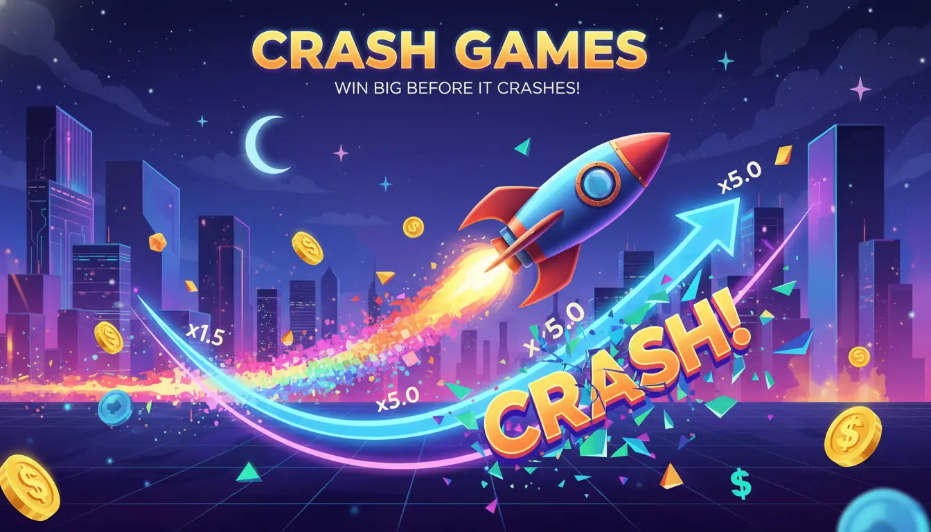 Crashspil hos Heyspin casino